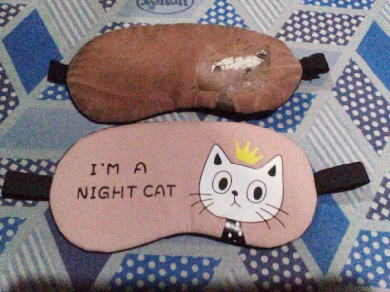 15. Nekoliko godina korištena maska za spavanje i takva nova