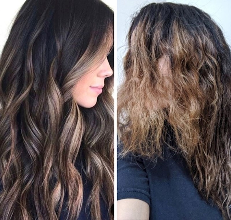 2. Godinama sam uspješno njegovala svoju dugu kosu, a onda sam posjetila frizera i dogodilo se ovo