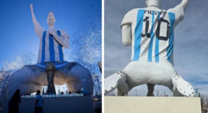 Cijeli svijet smije se novom kipu Lionela Messija u Argentini, odmah ćete vidjeti zašto