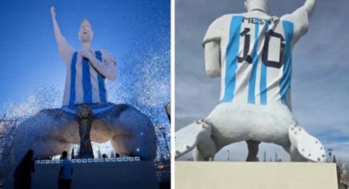 Cijeli svijet smije se novom kipu Lionela Messija u Argentini, odmah ćete vidjeti zašto