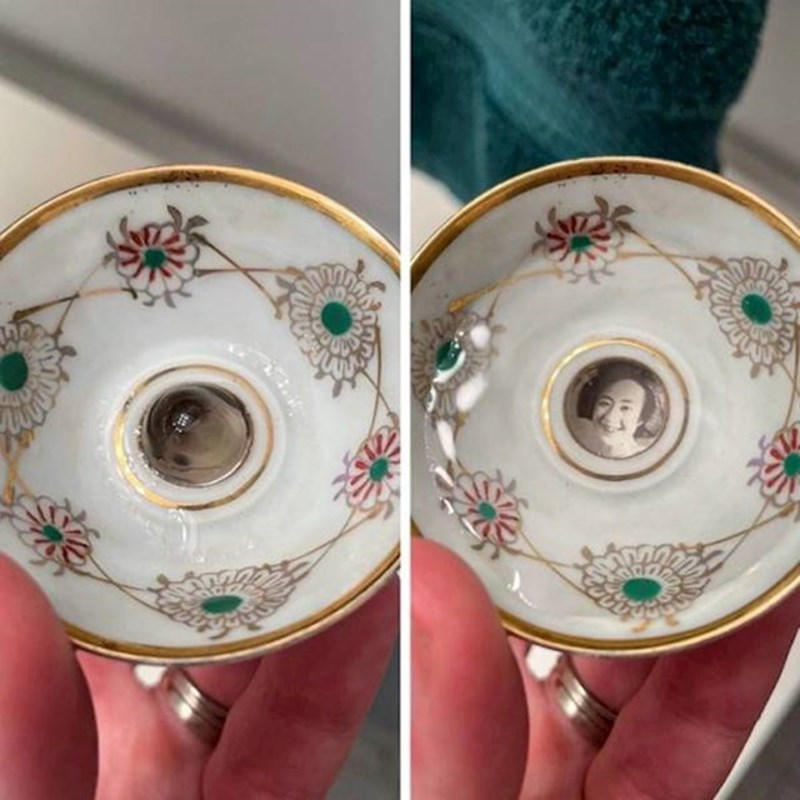 8. Šalica koja kad ulijete vruću tekućinu u nju otkrije lik žene