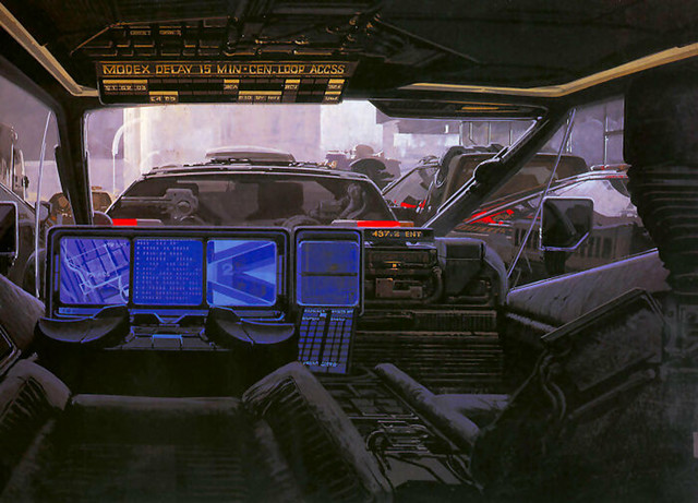 28. Blade Runner koncept Syda Meada
