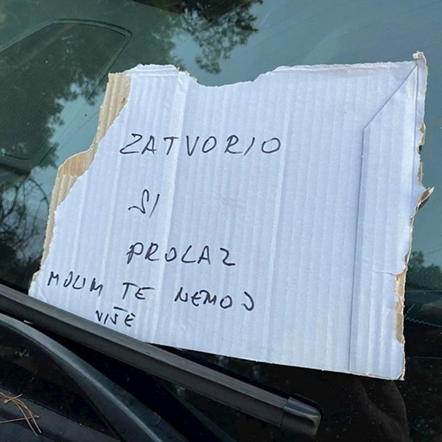 "Parking haiku"
