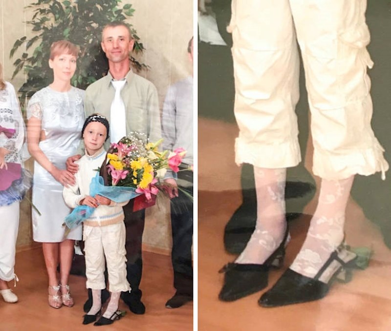 1. Ne mogu vjerovati da su mi roditelji dopustili da obujem ove cipelice