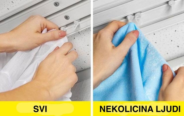 8. Iznimka su zavjese koje bi trebale biti deblje