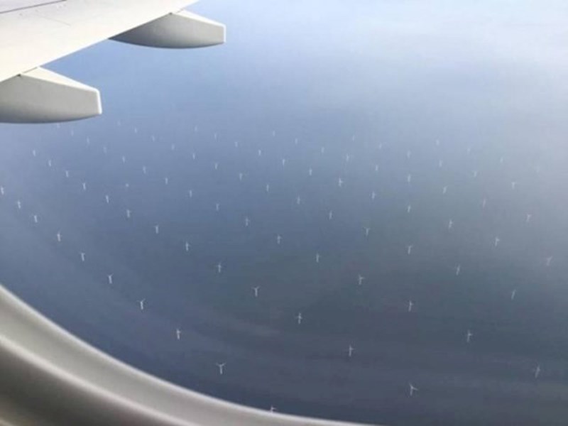 8. Slikao sam let iznad farmi vjetrenjača!