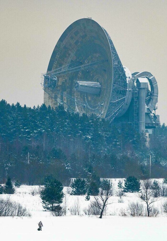 Radio teleskop iz sovjetske ere