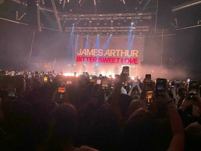 14. Na kraju sam pratio koncert kroz tuđe ekrane...Baš žalosno kako su se navike publike na koncertima promijenile.