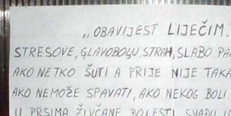 Prolaznik je ugledao nečiji urnebesan oglas i odmah ga morao svima pokazati, fotka je teški hit