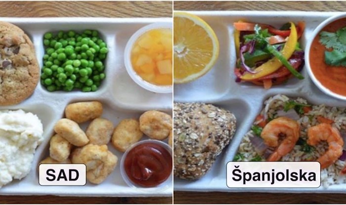 Netko je na IG-u pokazao kako izgledaju školski obroci u raznim zemljama svijeta, objava je hit