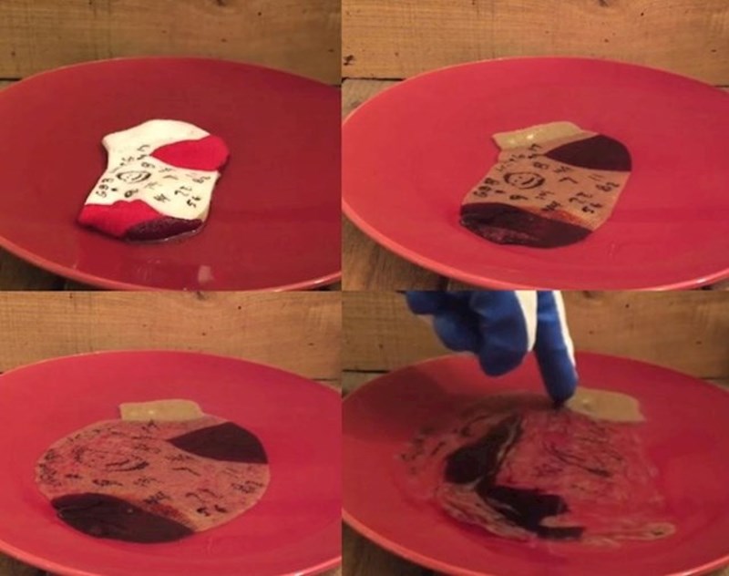 6. Kako čarape reagiraju na simpornu kiselinu