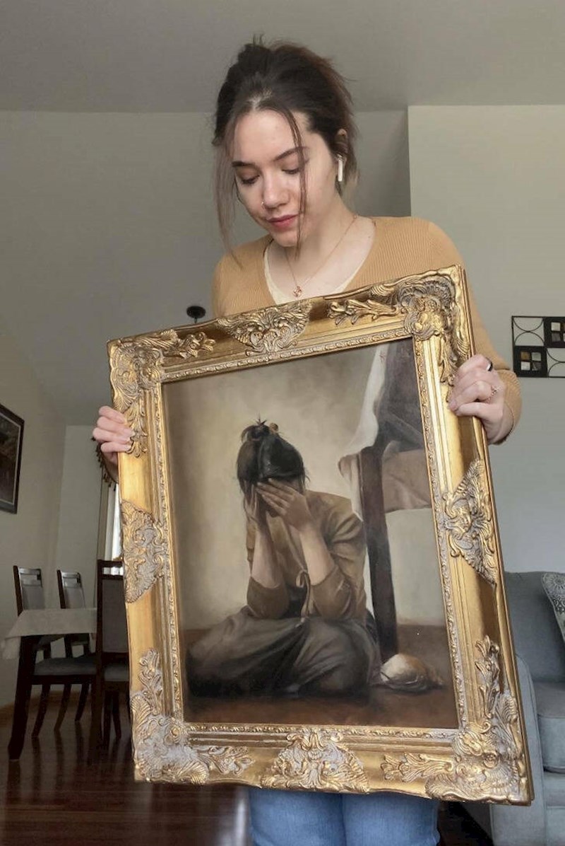 7. Prodala sam svoju prvu sliku