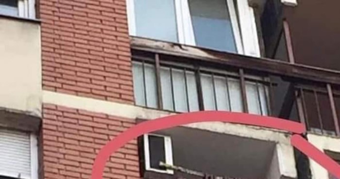 Detalj s nečijeg balkona nasmijao je ekipu na Fejsu, nećete vjerovati kad vidite što ljudi suše