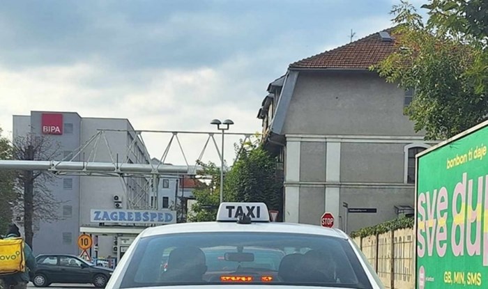 Taksi iz Zagreba zbog bizarnog detalja hit je u cijeloj zemlji, ovo je moguće samo u Hrvatskoj
