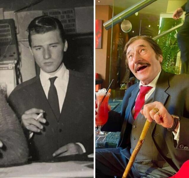 6. Moj djed krajem 1950-ih kad je prvi put s 18 godina ušao u pub i danas kao 84-godišnjak u moje omiljenom kafiću