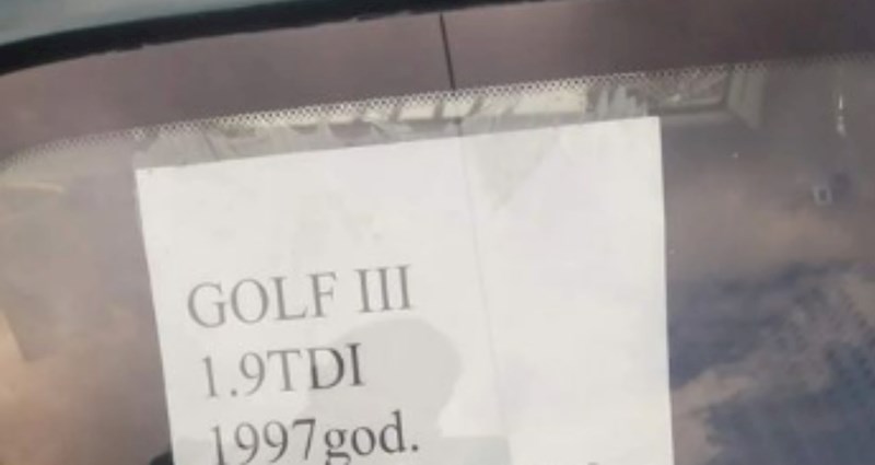 Pogreška u natpisu za prodaju ovog auta izazvala je salve smijeha na FB-u, odmah ćete vidjeti zašto