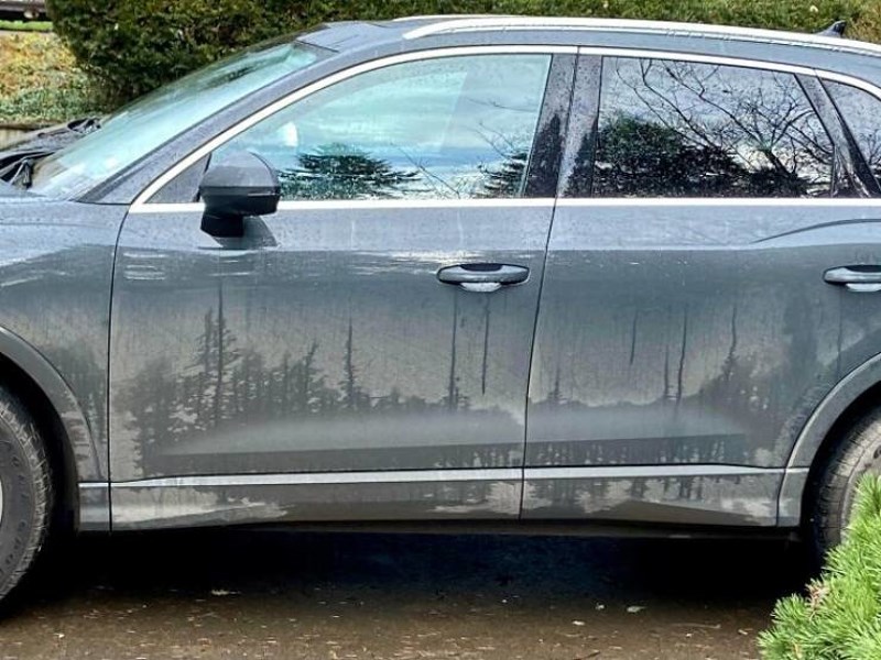 12. Slučajna umjetnost na autu