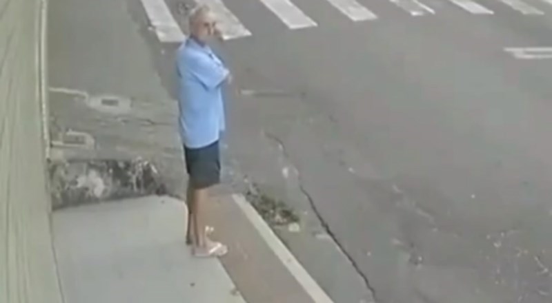 Šokantna snimka nadzorne kamere zaledit će vam krv u žilama, nećete vjerovati što je tip preživio