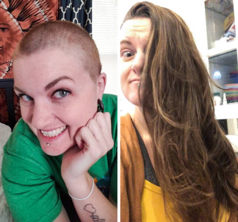 10. Uzgojila sam kosu!