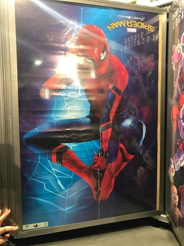 7. Ono kad nisi gledao Spidermana, ali svejedno želiš poster