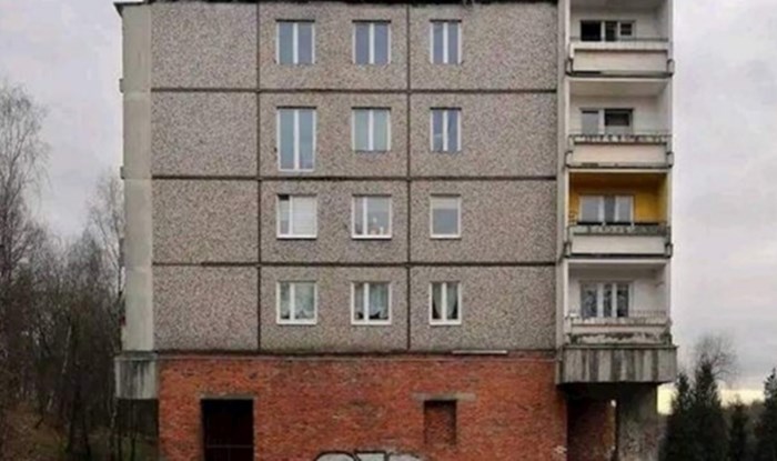 Zgrada snimljena u Poljskoj postala je viralni hit zbog apsurdne nadogradnje, morate vidjeti