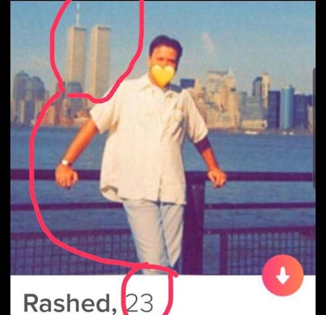 17. Pokušao je lagati o svojim godinama na Tinderu