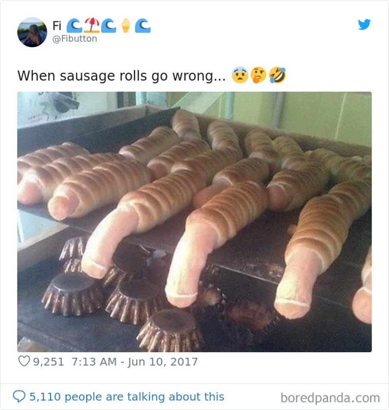 16. Kad hrenovke u pecivu ne uspiju i to na najsmješniji mogući način