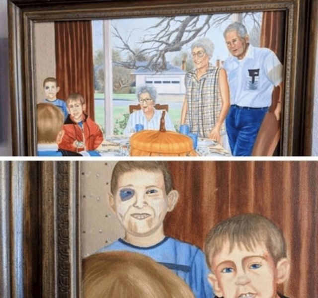 Tko bi naručio ovakav obiteljski portret? 😧