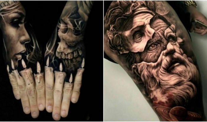 20+ kreativnih tetovaža koje izgledaju kao prava umjetnička djela