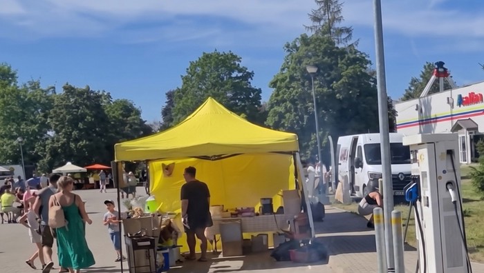 Regiju je obišla fotka s jedne fešte, pogledajte kako su iskoristili punionicu za električna vozila