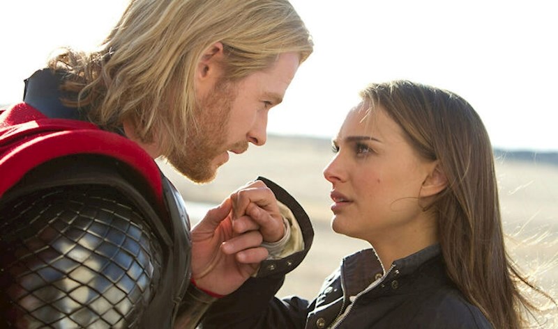 12. Chris Hemsworth i Natalie Portman, Thor