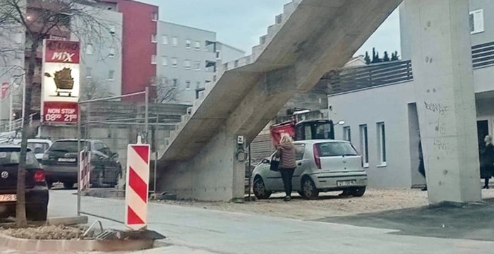 Prizor iz Splita mnogima je ostavio upitnike iznad glave, morate vidjeti ovo građevinsko čudo