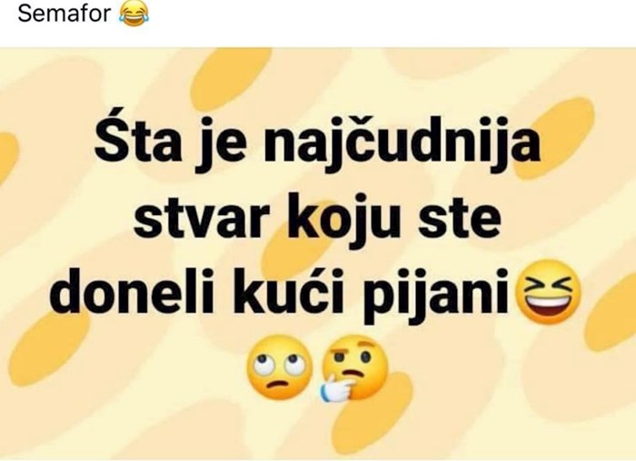 Popularna stranica postavila je škakljivo pitanje ekipi na FB, iskreni odgovor ovog tipa je hit