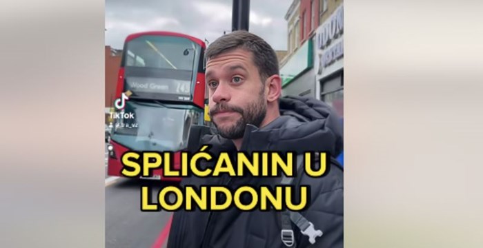 Komičar u hit videu pokazao kako se ponašaju Splićani u Londonu, plakat ćete od smijeha