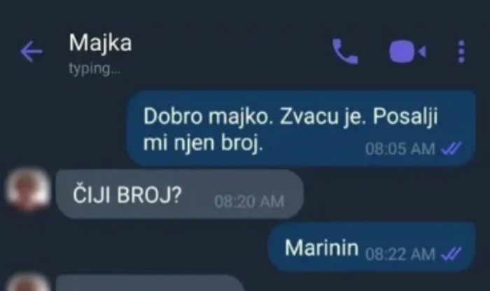 Kćer je tražila broj jedne žene, a majčin urnebesan odgovor postao je hit diljem regije