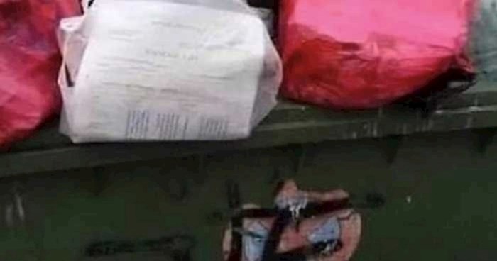 Morate vidjeti što je netko pronašao u kontejneru za smeće, prizor je ujedno urnebesan i tužan