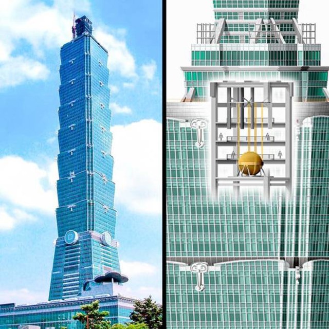 13. Ogromno klatno unutar nebodera Taipei 101