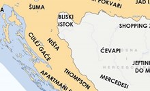 Razočarani Slavonac je napravio kartu Hrvatske koja će vas nasmijati opisima regija