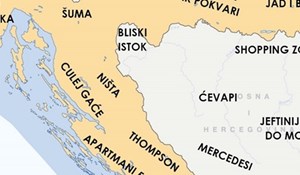 Razočarani Slavonac je napravio kartu Hrvatske koja će vas nasmijati opisima regija