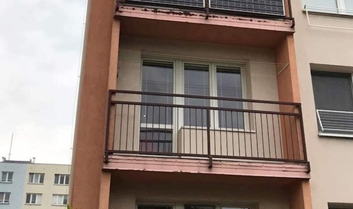 Fotka jedne zgrade u Češkoj nasmijala ljude, a sve zbog onoga što se nekome nalazi na balkonu