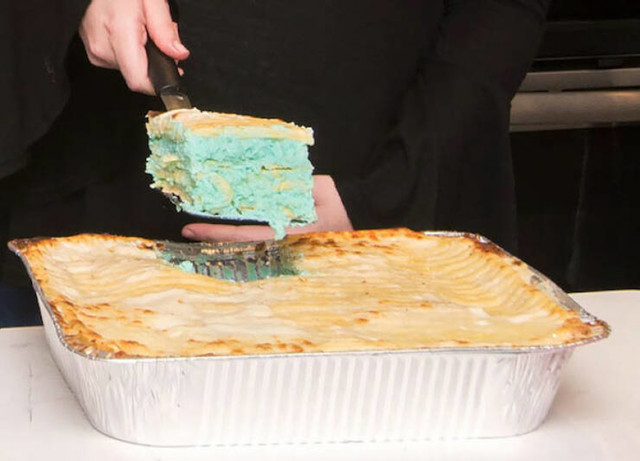 20. Umjesto torte odlučili su se za lazanju