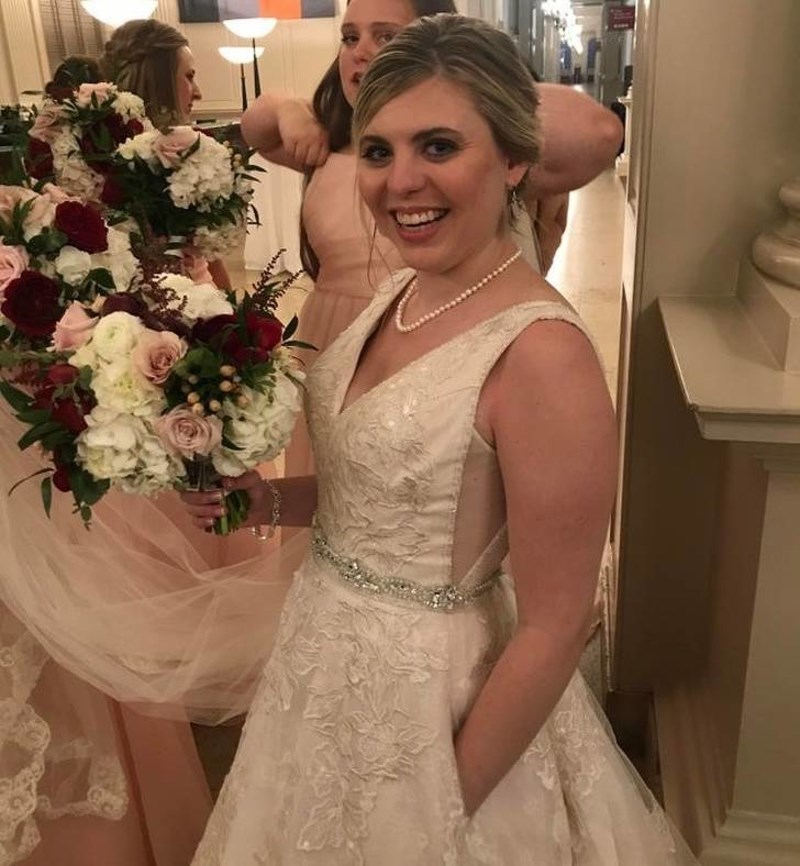 13. Vjenčanica s džepovima