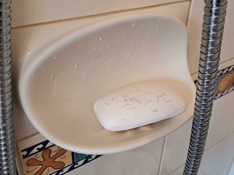 4. Bila sam uvjerena da samo ja koristim ovaj sapun. Ali stvarno...tko ovo radi?!🙄