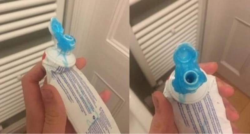 14. Što moja sestra uvijek napravi s pastom...