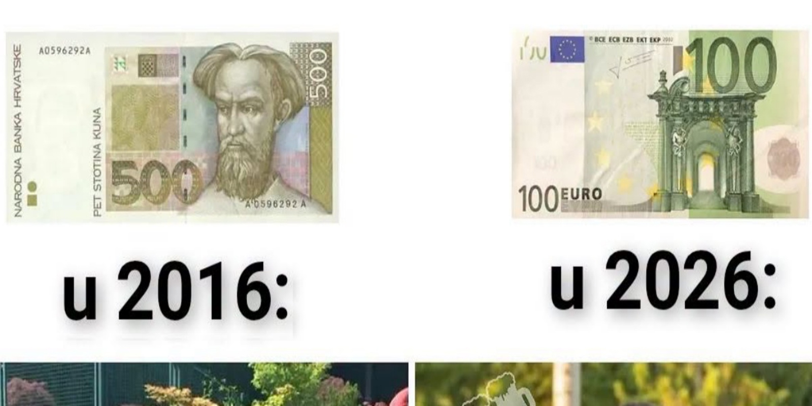 Fora uspoređuje vrijednost 500 kuna nekoć i 100 eura danas, urnebesna je i skroz pogođena