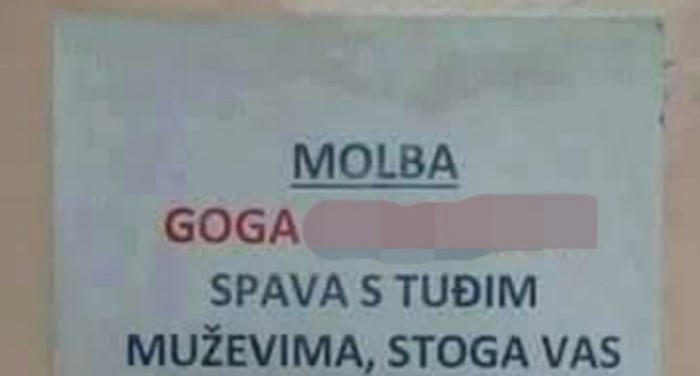 U stambenoj zgradi osvanula je urnebesna molba s još smješnijim dodatkom, morate vidjeti ovaj hit
