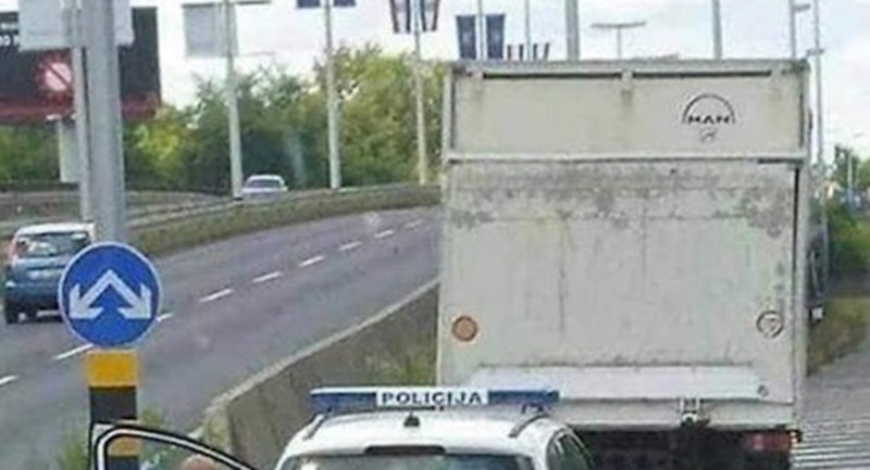 Vozača kamiona zaustavila je zagrebačka policija, morate vidjeti što je napravio da mu se smiluju