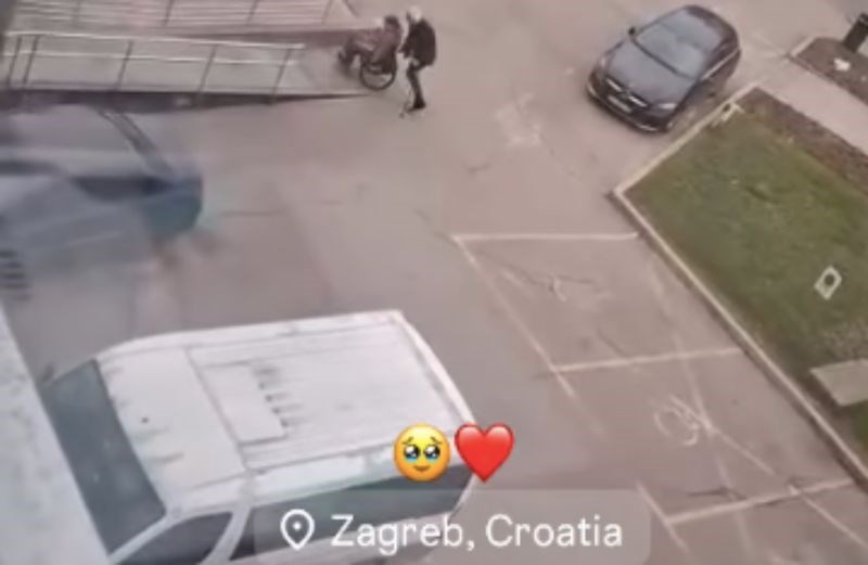 Snimka iz Zagreba ganula je cijelu Hrvatsku i šire, štipnut će vas oko srca kad ju pogledate