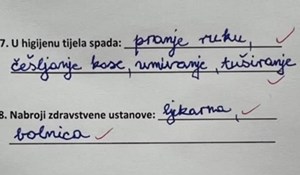 Dijete je nasmijalo cijelu Hrvatsku iskrenim odgovorom u školskom zadatku, fotka je hit dana
