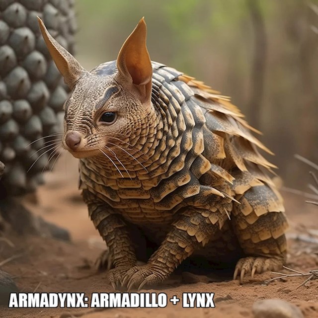 10. Armadilo i ris